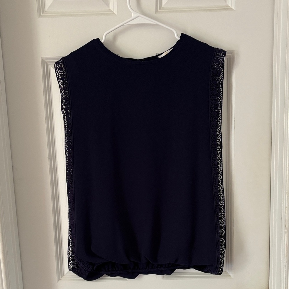 Chic Black Lace Women's Blouse